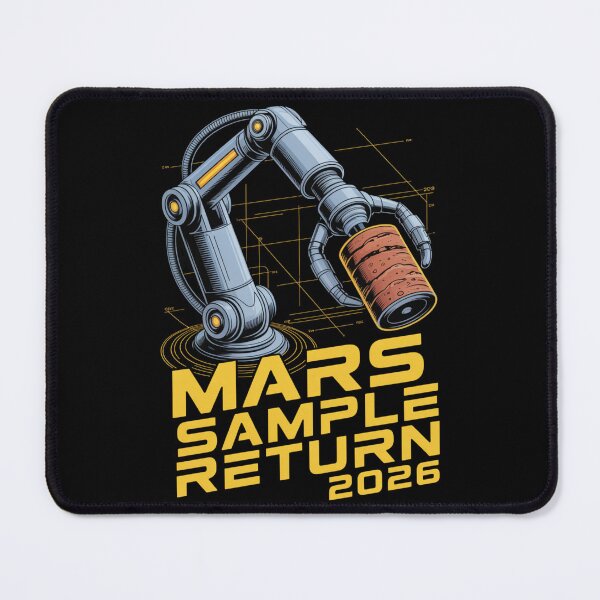 Item preview, Mars Sample Return 2026 — Robotic Claw Martian Rock Retrieval Science Tee V2 designed and sold by DarylWelsh2024.
