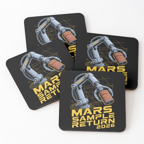 Item preview, Mars Sample Return 2026 — Robotic Claw Martian Rock Retrieval Science Tee V2 designed and sold by DarylWelsh2024.