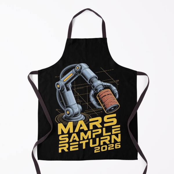 Item preview, Mars Sample Return 2026 — Robotic Claw Martian Rock Retrieval Science Tee V2 designed and sold by DarylWelsh2024.