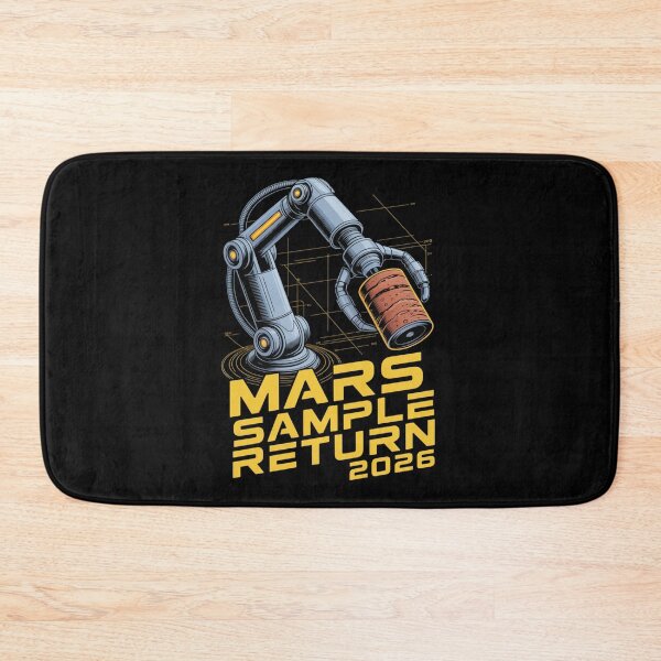 Item preview, Mars Sample Return 2026 — Robotic Claw Martian Rock Retrieval Science Tee V2 designed and sold by DarylWelsh2024.