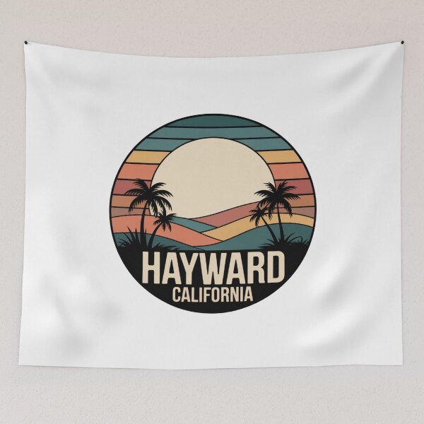 Item preview, Hayward California: Retro Sunset Hills Palm designed and sold by CircinusStore.