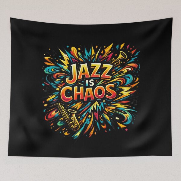 Item preview, Jazz Is Chaos designed and sold by SidTastic .