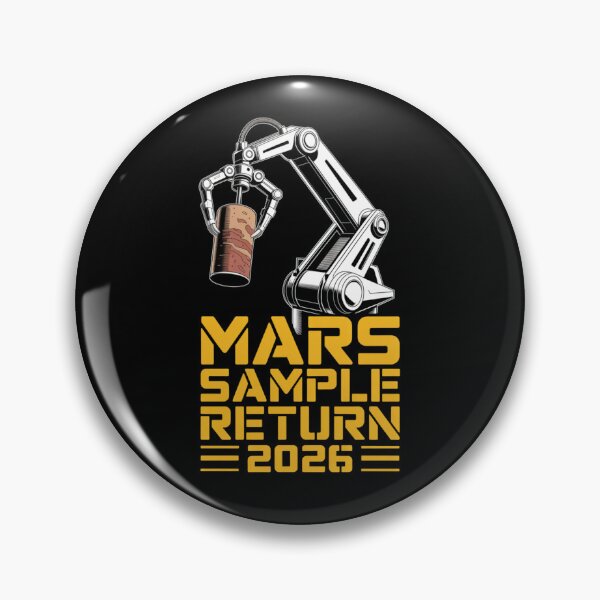 Item preview, Mars Sample Return 2026 — Robotic Claw Martian Rock Retrieval Science Tee V4 designed and sold by DarylWelsh2024.