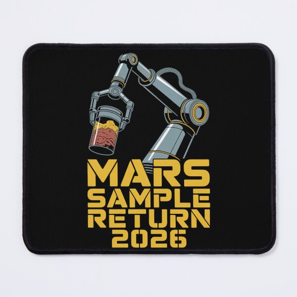 Item preview, Mars Sample Return 2026 — Robotic Claw Martian Rock Retrieval Science Tee V5 designed and sold by DarylWelsh2024.