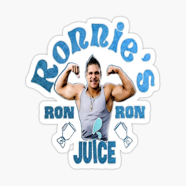 Ronnies Ron Ron Juice Sticker