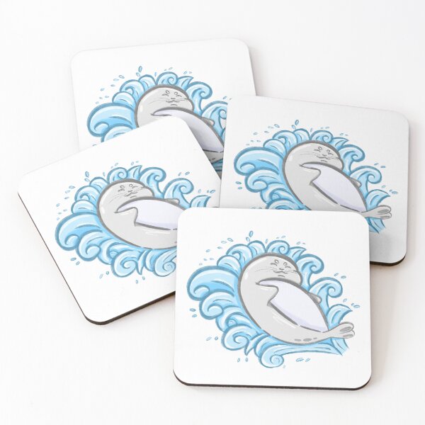 Item preview, Seal on the waves. designed and sold by Mopmap.