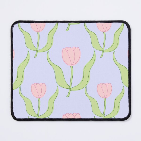 Item preview, Seamless tulip pastel repeat pattern designed and sold by Jojoystudio.