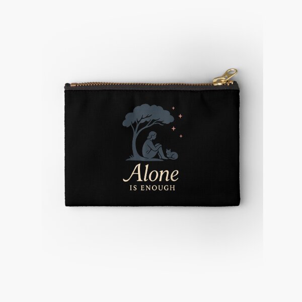 Item preview, Introvert Alone is Enough Social Battery Low Antisocial Gift designed and sold by JohnVBurks.