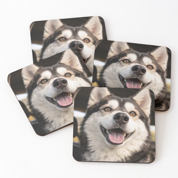 Item preview, Funny Alaskan Malamute Dog designed and sold by Nika Art Studio.