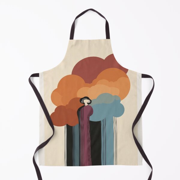 Artikelvorschau, Women Above the Storm – Art Deco Cloud Print entworfen und verkauft von BestVarieties.