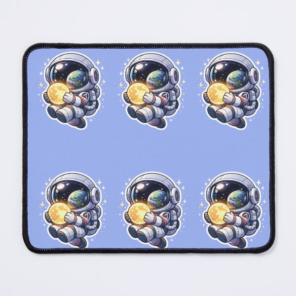 Item preview, Chibi Astronaut Hugging the Glowing Moon designed and sold by Rohan132.