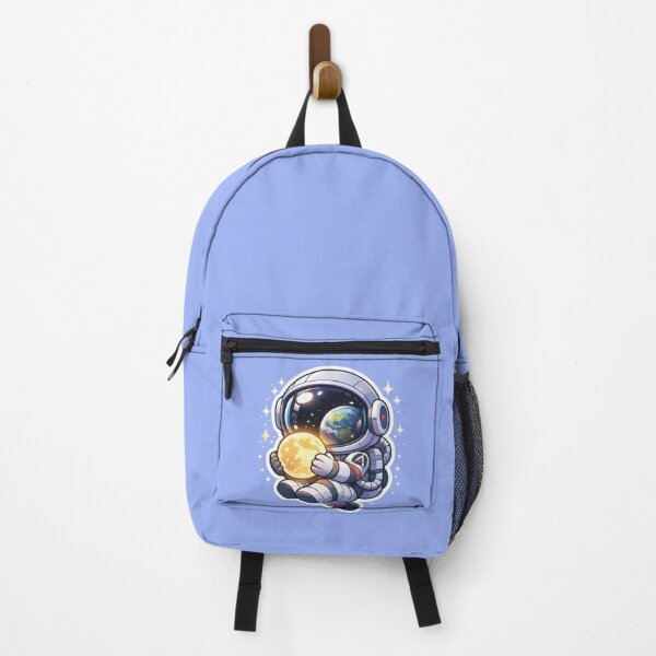Item preview, Chibi Astronaut Hugging the Glowing Moon designed and sold by Pure Craft.