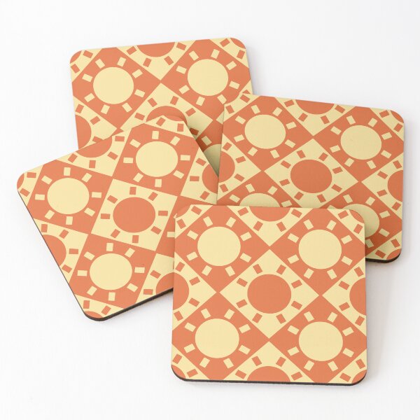 Item preview, Orange and Yellow Sun Pattern designed and sold by The Innocent Ghost Project.