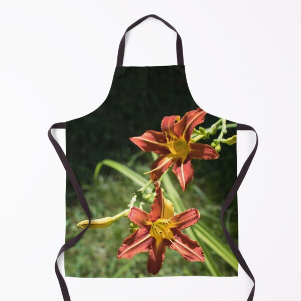 Item preview, Two Red Daylilies in Bright Sunshine designed and sold by Georgia Mizuleva.
