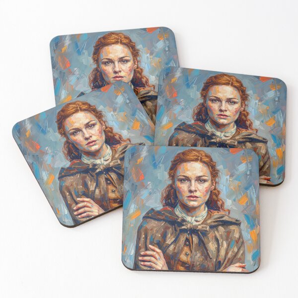Item preview, Outlander painting of Brianna Randall Fraser. designed and sold by davidelder.