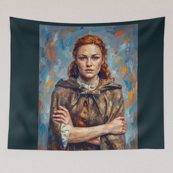 Item preview, Outlander painting of Brianna Randall Fraser. designed and sold by davidelder.