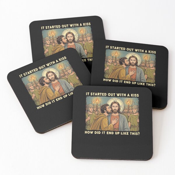 Item preview, It Started Out With A Kiss How Did It End Up Like This Jesus Meme designed and sold by b3ida-zl.