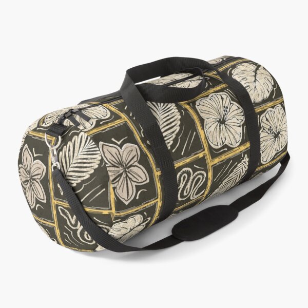 Item preview, esotic Floral block print designed and sold by PerlaDesignArt.