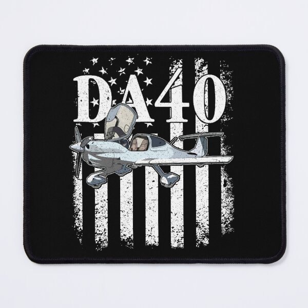 Item preview, DA40 Patriotic Pilot Vintage Flag Shirt designed and sold by Emberglowo.