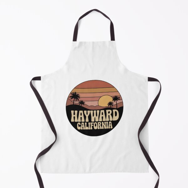 Item preview, Hayward California: Retro Sunset Palm Hills Badge designed and sold by CircinusStore.