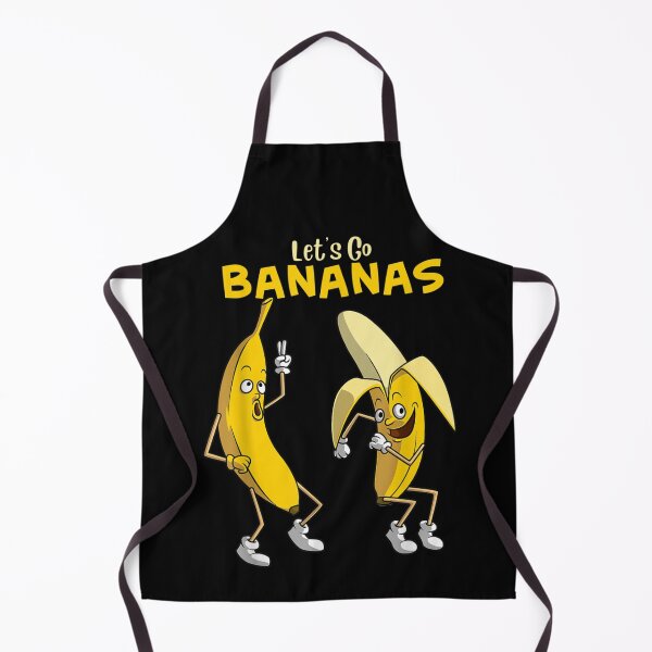Item preview, Let's Go Bananas Funny Dancing Fruit Cartoon Characters Yellow Food Humor designed and sold by playrify.