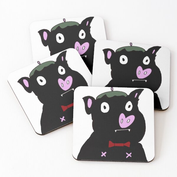 Item preview, Kkula the Vampoink — Vampire Pig Who Loves Watermelon designed and sold by Kkulastore.