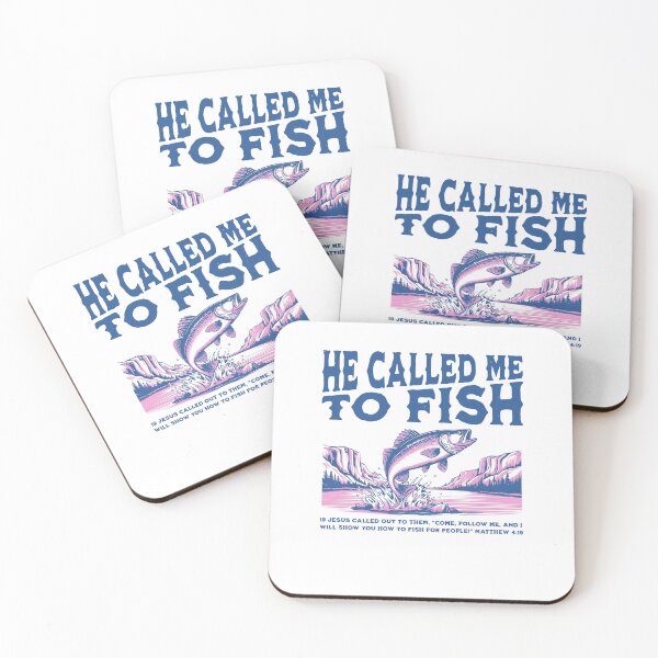Item preview, He Called Me To Fish Christian Fishing Bible Verse Funny designed and sold by b3ida-zl.