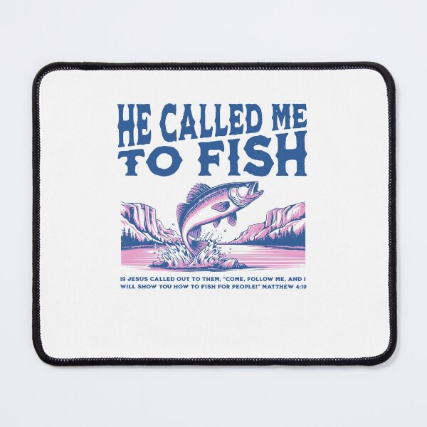 Item preview, He Called Me To Fish Christian Fishing Bible Verse Funny designed and sold by b3ida-zl.