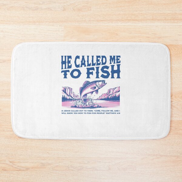 Item preview, He Called Me To Fish Christian Fishing Bible Verse Funny designed and sold by b3ida-zl.