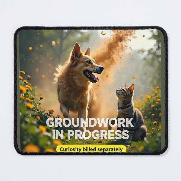 Item preview, “Ground work in progress — curiosity billed separately.” designed and sold by Creative-RE.