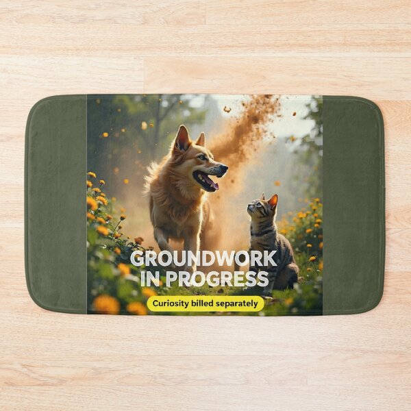 Item preview, “Ground work in progress — curiosity billed separately.” designed and sold by Creative-RE.