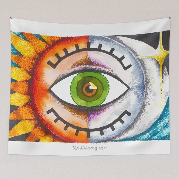 Item preview, The Blooming Eye designed and sold by aayugotthis.