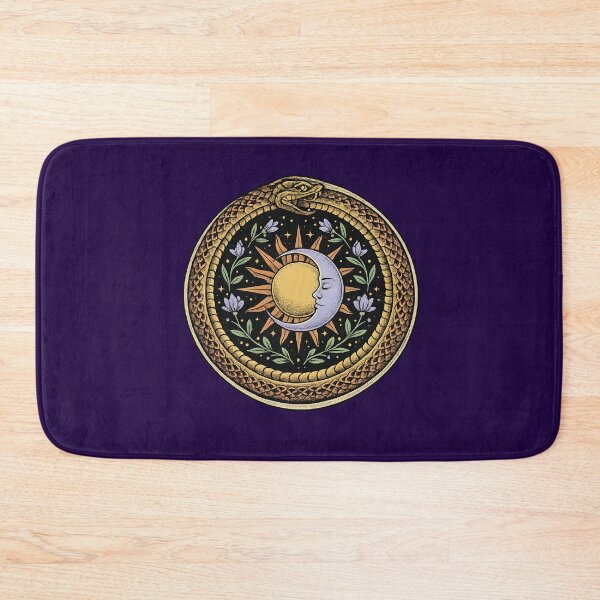 Item preview, Ouroboros Snake Sun Moon Celestial Circle designed and sold by VibeMax.