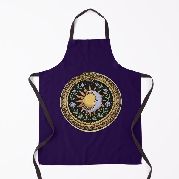 Item preview, Ouroboros Snake Sun Moon Celestial Circle designed and sold by VibeMax.