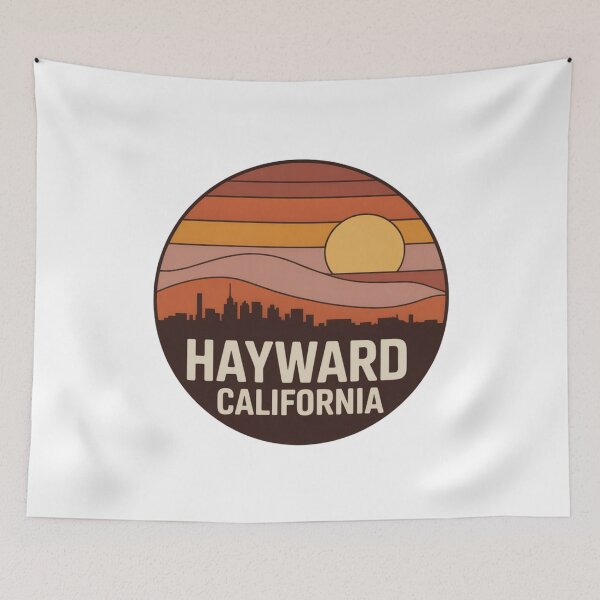 Item preview, Hayward California: Skyline Sunset Badge designed and sold by CircinusStore.