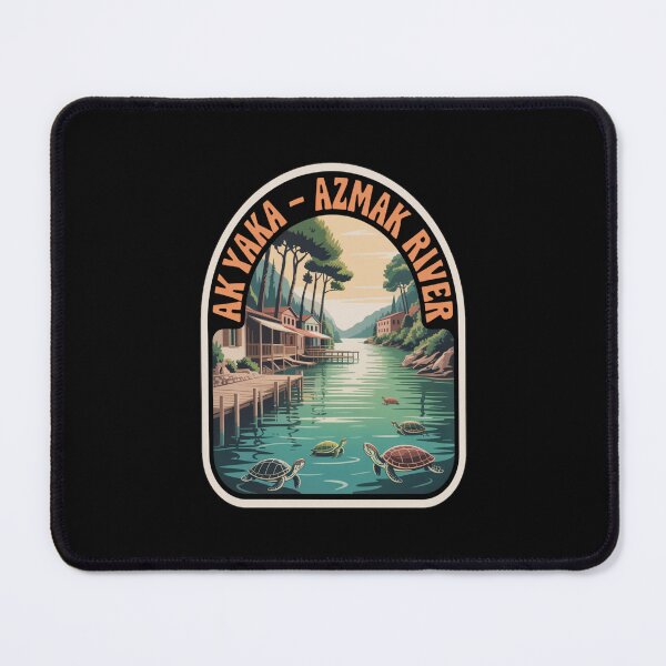 Item preview, Timeless Charm Akyaka Turkey Vintage Travel Design designed and sold by stickercuffs.