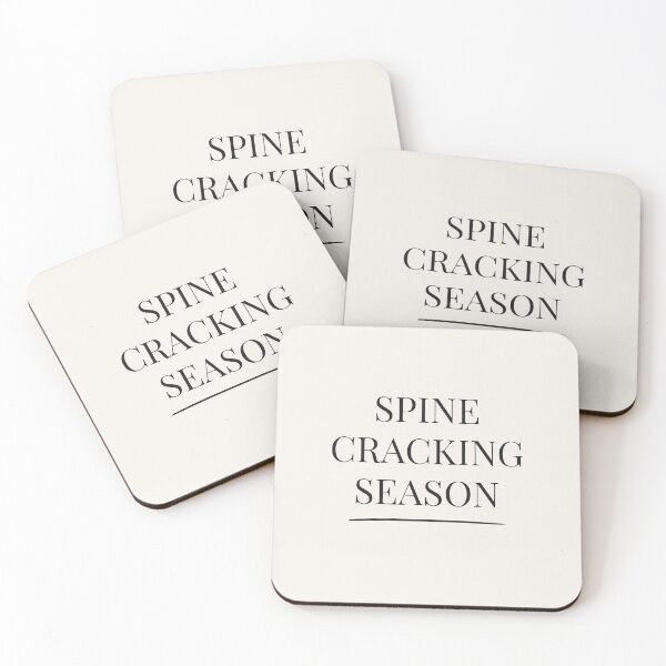 Item preview, Spine Cracking Season - Booktok x Romance Reader Aesthetic designed and sold by Inkbound Co.