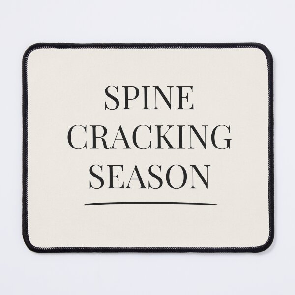 Item preview, Spine Cracking Season - Booktok x Romance Reader Aesthetic designed and sold by Inkbound Co.