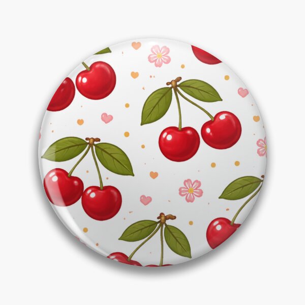 Item preview, Cherry print designed and sold by RiaBubble.