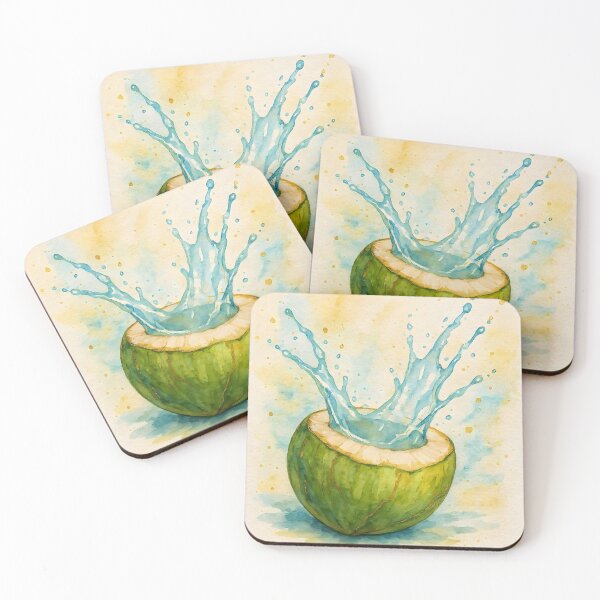 Item preview, Coconut Water  designed and sold by GraphicsClub.