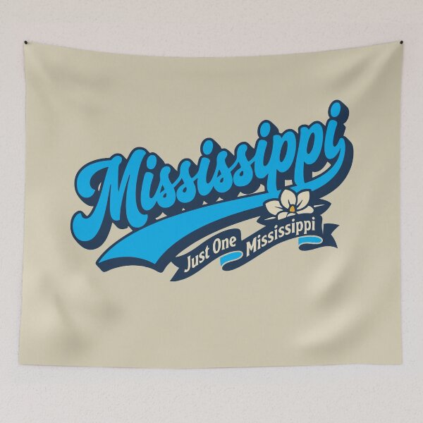 Item preview, Mississippi Retro Fat Script Vintage Magnolia State Slogan Aesthetic designed and sold by Cozy-Old-Pub.