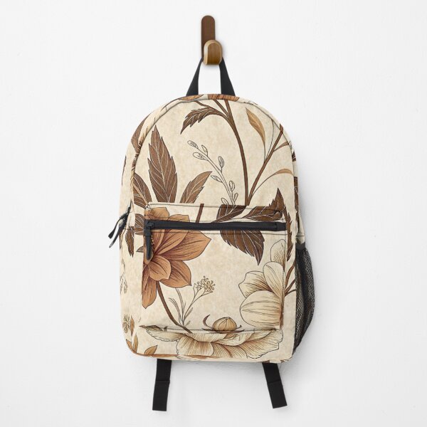 Item preview, Classic Vintage Floral Beige Pattern designed and sold by Print culturee.