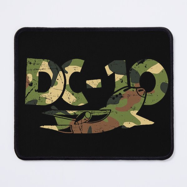 Item preview, DC-10 Camo Military Aircraft Shirt designed and sold by Emberglowo.