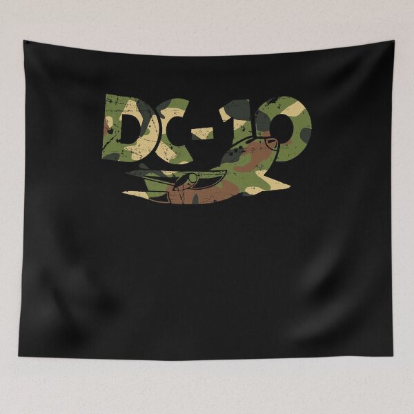 Item preview, DC-10 Camo Military Aircraft Shirt designed and sold by Emberglowo.