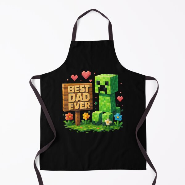 Item preview, Best Dad Ever Dadcraft Gaming Birthday Pixel Party designed and sold by b3ida-zl.