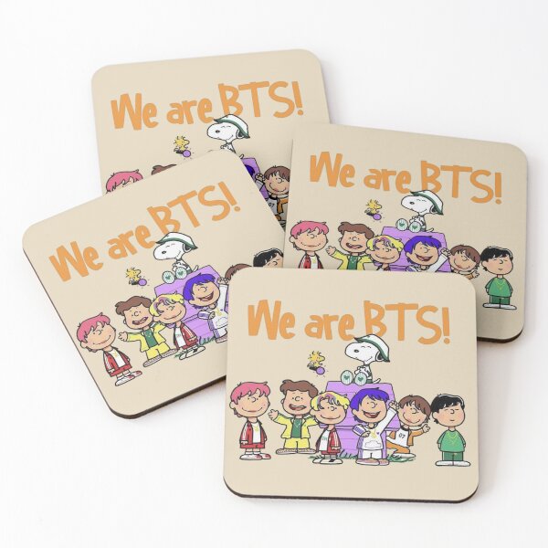 Item preview, We Are BTS Peanuts Mashup designed and sold by moamaxshop.