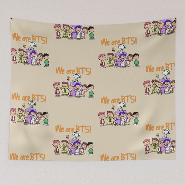 Item preview, We Are BTS Peanuts Mashup designed and sold by moamaxshop.