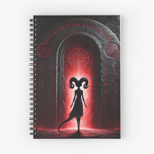 Item preview, Gate of the Horned Spiral – Occult Portal of Transformation designed and sold by TheLoopStories.