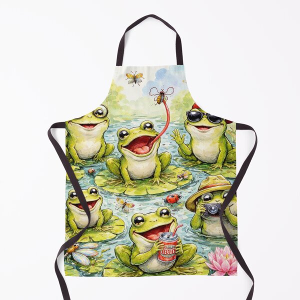 Item preview, Silly frogs designed and sold by RiaBubble.