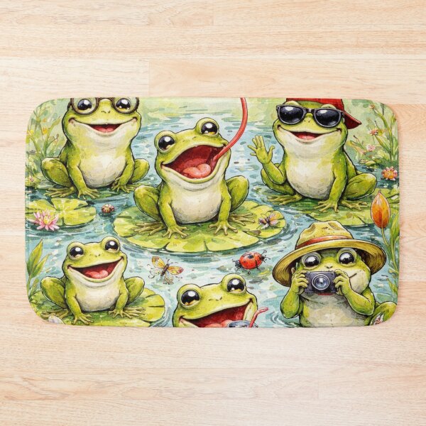 Item preview, Silly frogs designed and sold by RiaBubble.